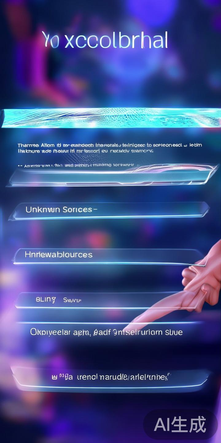 开启未知来源安装选项
安卓系统默认只允许从应用商